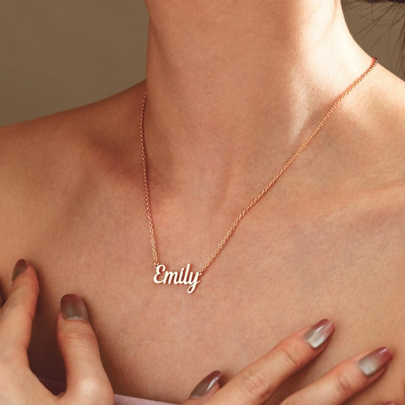 Personalized 18K Golden Plated Name Necklace